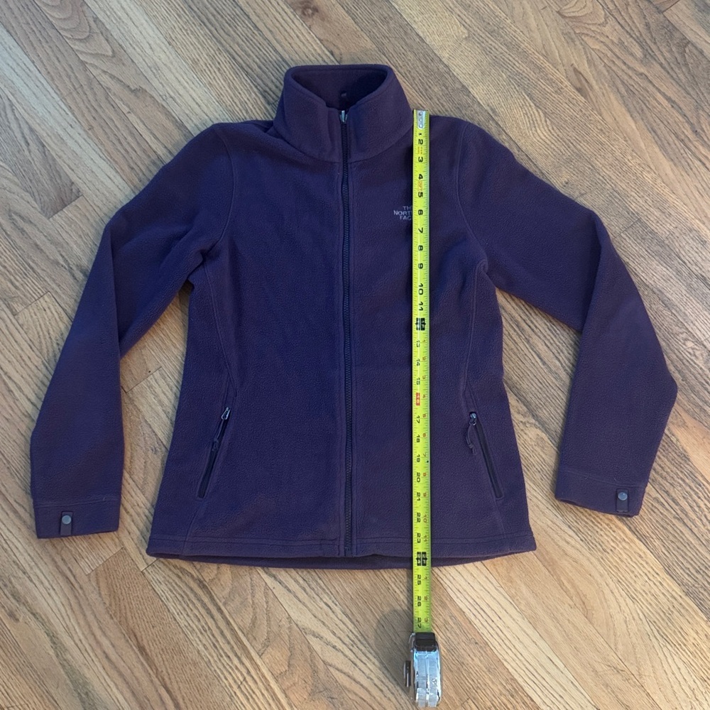 The North Face Deep Purple Fleece Jacket Size: Small - Picture 2 of 6